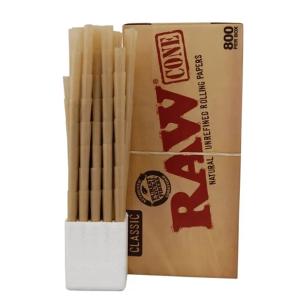 Bibułki Skręcone bletki RAW King Size 109mm 800szt