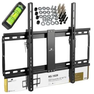 MOCNY UCHWYT do TELEWIZORA LCD LED WIESZAK TV ŚCIENNY SLIM 50KG 32-85 CALI
