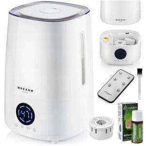 NAWILŻACZ POWIETRZA 3w1 DYFUZOR JONIZATOR 4L HIGROMETR AROMATERAPIA OLEJEK