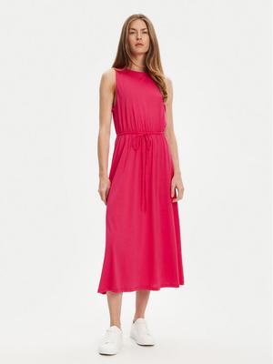 United Colors Of Benetton Sukienka letnia 3Q225V00X Różowy Regular Fit