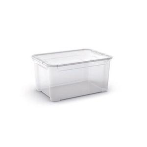 Pojemnik z przykrywką T box transparentny 47 l