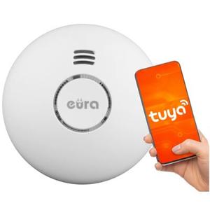 Czujnik dymu i ciepła inteligentny ''EURA'' SD-72A2-TY wifi