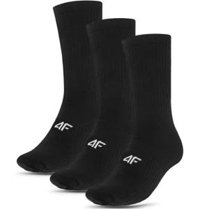 Skarpety Męskie 4F 3-PAK Skarpetki Bawełniane Długie Wygodne M478-20S-43-46