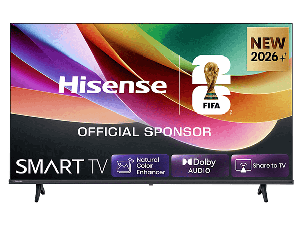 Telewizor LED HISENSE 32A4S 32" HD Natural Color Enhancer Dolby Audio Czarny