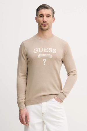 Guess sweter z domieszką jedwabiu HAMMOND