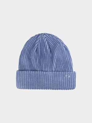 4F czapka z szerokim wywinięciem typu beanie 4FJWAW25ACAPU656 (one size)