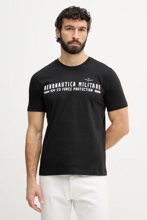 Aeronautica Militare T-shirt basic męski bawełniany