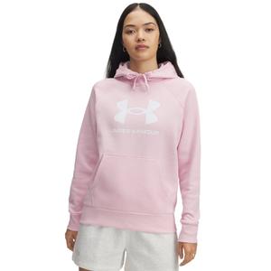 UNDER ARMOUR bluza bawełniana damska z kapturem Rival Logo (XS)