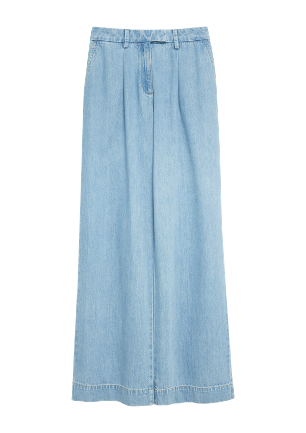 ANNA - dżinsy Wide Leg z lyocellu