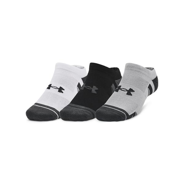 UNDER ARMOUR skarpetki stopki treningowe unisex 3 Pak szare (M)