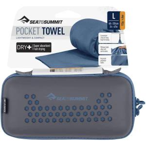 Ręcznik szybkoschnący Pocket Towel Sea to Summit niebieski (XL)