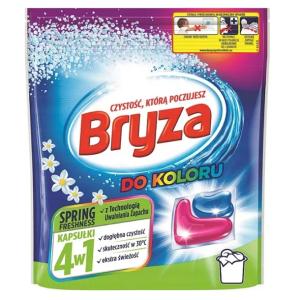 Bryza 4w1 Kapsułki do Prania Koloru Spring Freshness 60 sztuk