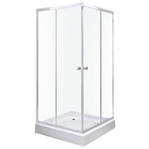 Kabina natryskowa Olga 80 kwadratowa z brodzikiem 80 x 80 x 195 cm Kerra