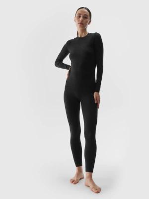 4F Bielizna Bezszwowa legginsy F177 czarne (XS/S)