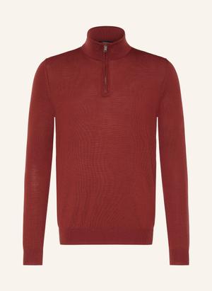 Reiss Sweter Typu Troyer Blackhall rot