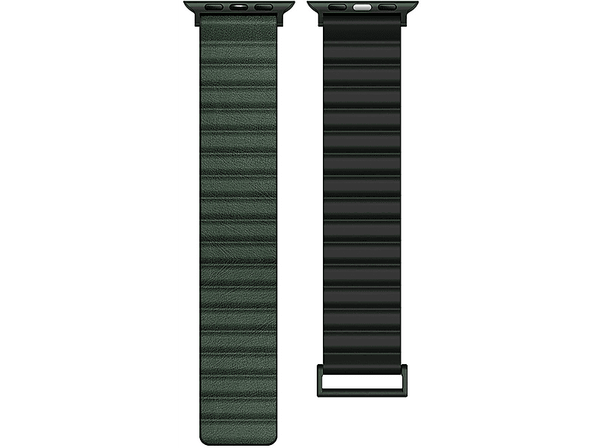 Pasek BELINE Magnetic Pro do Apple Watch 42/44/45/49mm Czarno-zielony