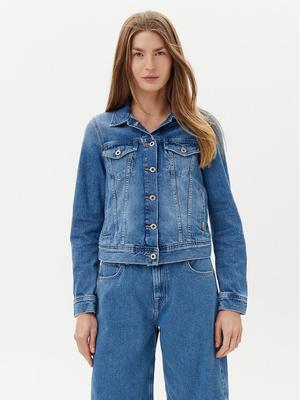 Pepe Jeans Kurtka jeansowa PL402430 Niebieski Slim Fit