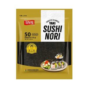 Algi morskie prażone 50 szt. Gold do sushi liście wodorosty glony YAKI NORI