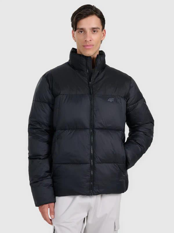 4F kurtka puchowa męska na stójce z wypełnieniem syntetycznym 4FWAW25TDJAM601 (XL)