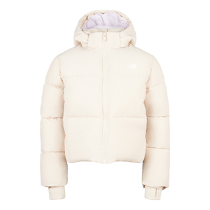 Kurtka dziecięca New Balance LAKG0230BIS – beżowa