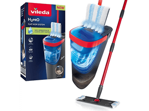 Mop z wiadrem VILEDA 175775 H2prO Czarno-niebieski