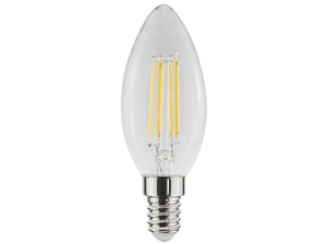 Żarówka LED TOSHIBA Filament C35 470lm 4,5W 2700K E14
