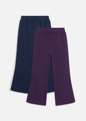 Legginsy ocieplane Lurchi o kroju bootcut (2 pary)