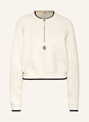 Tommy Hilfiger Bluza Dresowa Typu Troyer beige