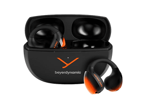 Słuchawki bezprzewodowe otwarte BEYERDYNAMIC Amiron Zero Czarno-pomarańczowy