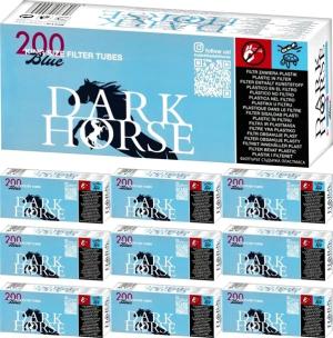 Gilzy papierosowe DARK HORSE BLUE 200szt X 10