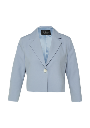 Elegancki krótki blezer z rękawami 3/4