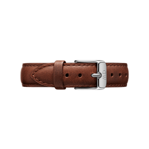 Daniel Wellington DW Strap Leather St Mawes 12mm Silver