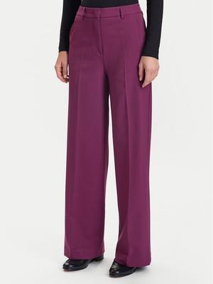 United Colors Of Benetton Spodnie materiałowe 4L4HDF07F 7D3 Fioletowy Regular Fit