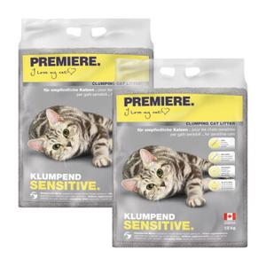 PREMIERE Sensitive Żwirek zbrylający 2x12 kg