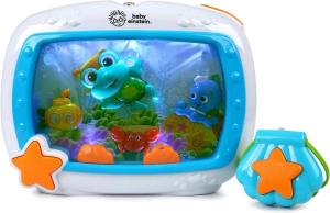 Baby Einstein Sea Dreams AKWARIUM LAMPKA NOCNA DO ŁÓŻECZKA DZIECKO + PILOT
