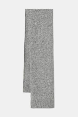 BOSS Orange szalik wełniany Akaio_R_Scarf