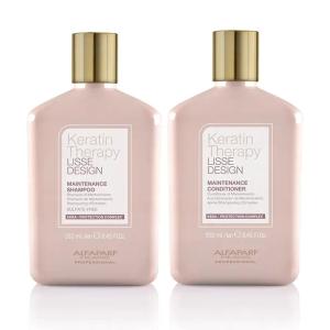 ALFAPARF KERATIN THERAPY ZESTAW SZAMPON 250ML ODŻYWKA 250ML Z KERATYNĄ