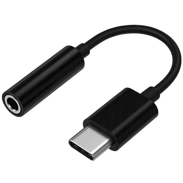 ADAPTER USB C TYP C MINI JACK 3,5mm AUX PRZEJŚCIÓWKA SŁCHAWEK DO TELEFONU