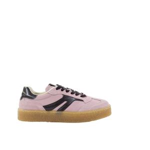 Damskie różowe skórzane sneakersy MARC O'POLO 60219033501346-314