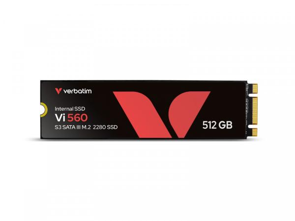 Verbatim Dysk wewnętrzny VI560 S3 SSD 512GB M.2 2280 SATA 49363