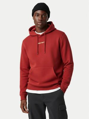 Element Bluza Lowcase BP PO ELYSF00296 Czerwony Regular Fit