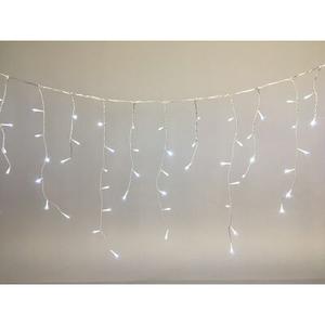 Lampki zewnętrzne kurtyna 480 LED 6 m zimny biały