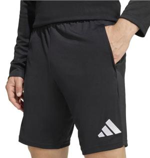 SPODENKI ADIDAS MĘSKIE SPORTOWE KRÓTKIE CZARNE z kieszeniami na zamek - XL