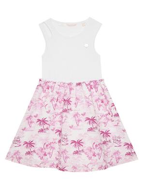 Guess Sukienka codzienna J5GK29 KCSQ4 Biały Classic Fit