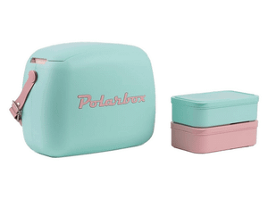 Torba termiczna POLARBOX Lunch POP Verde 9348 6l Turkusowy/Różowy