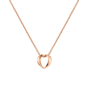 Daniel Wellington DW Elan Le Coeur Necklace One Size Rose Gold