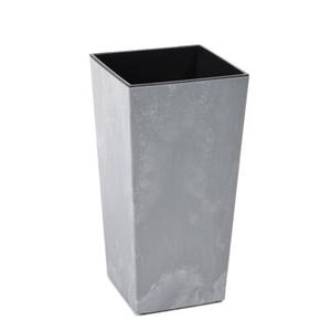 Donica Finezja 19 x 19 cm beton szary
