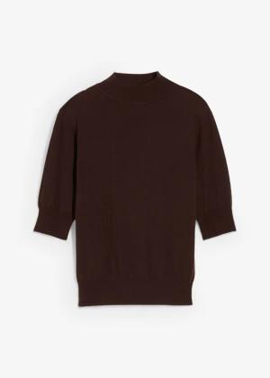 Sweter z golfem z miękką wełną