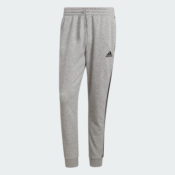 Essentials Fleece Tapered Cuff 3-Stripes Pants