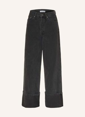Mrs & Hugs Jeansy Straight Leg schwarz